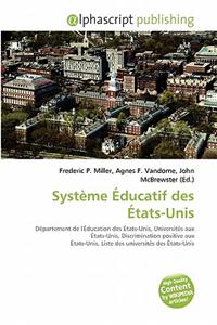 Syst Me Ducatif Des Tats-Unis
