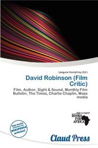 David Robinson (Film Critic)