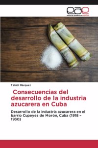 Consecuencias del desarrollo de la industria azucarera en Cuba