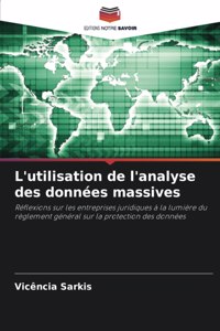 L'utilisation de l'analyse des données massives