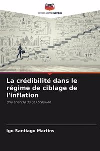 crédibilité dans le régime de ciblage de l'inflation