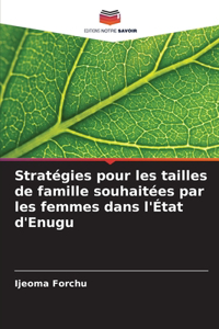 Stratégies pour les tailles de famille souhaitées par les femmes dans l'État d'Enugu