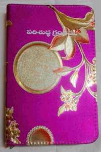 The Holy Bible Telugu (OV) 2021 BSI Version with Fancy design cover