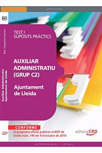 Auxiliar Administratius (Grup C2) Ajuntament de Lleida. Test i suposits practics