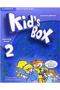 Kid's Box for Spanish Speakers Level 2 Activity Book with CD-ROM and Language Portfolio