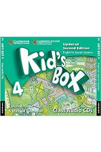 Kid's Box for Spanish Speakers Level 4 Class Audio CDs (4)