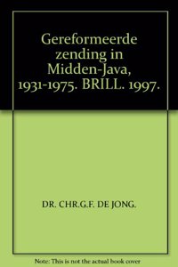 Gereformeerde Zending in Midden-Java, 1931-1975