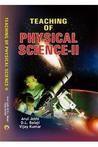 Teaching Of Physical Science-Ii