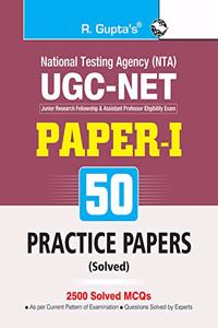 Nta-Ugc-Net (Paper-I) 50 Practice Papers (Solved