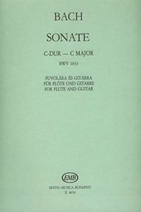 Sonata in C major BWV 1033 for flute and guitar