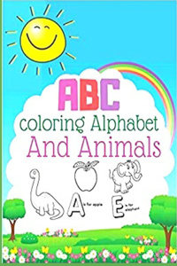 animals AND alphabet ABC COLORING