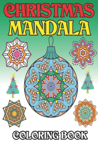 Christmas Mandala Coloring Book