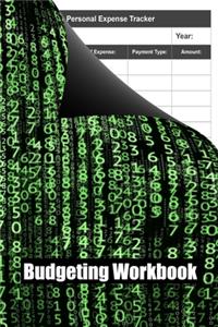 Personal Expense Tracker Budgeting Workbook