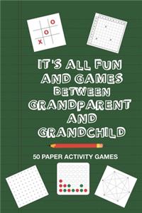 It's All Fun And Games Between Grandparent And Grandchild