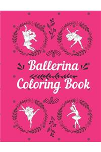 Ballerina Coloring Book