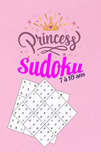 Princess Sudoku 7 à 10 ans: : Niveaux Facile - Moyens - Difficile - 210 Grilles Sudoku pour Enfants (filles) de 6 à 10 Ans avec Solutions