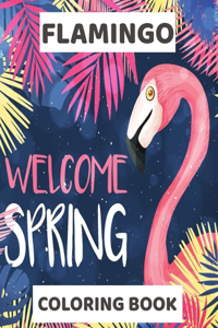 Flamingo Coloring Book