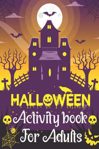 Halloween Activity Books For Adults
