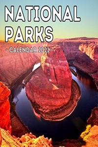 National Parks Calendar 2021