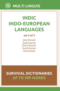 Indic Languages Survival Dictionaries (Set 3 of 3)