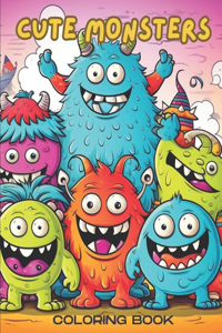 Cute Monsters Coloring Book