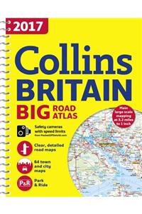 2017 Collins Big Road Atlas Britain