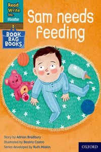Read Write Inc. Phonics: Sam needs feeding (Yellow Set 5 Book Bag Book 7)