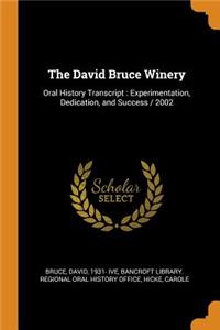 The David Bruce Winery