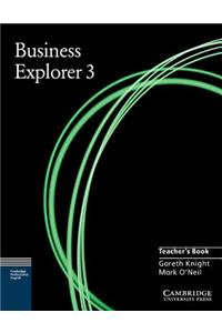 Business Explorer 3 Teacher's Book