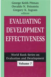 Evaluating Development Effectiveness