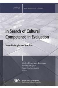 In Search of Cultural Competence in Evaluation