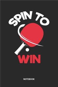Spin To Win Notebook