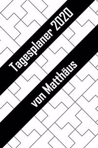 Tagesplaner 2020 von Matthäus