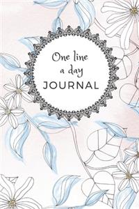 One Line A Day Journal