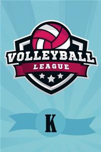 Thick Journal - Volleyball Stuff Team Gifts for Teen Girls Kids (119 Pages)
