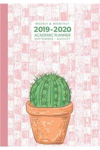 Weekly & Monthly 2019 - 2020 Academic Planner September - August