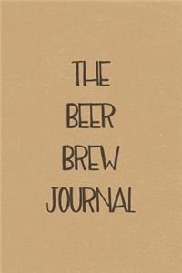 The Beer Brew Journal