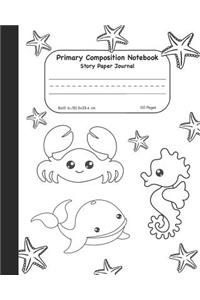 Primary Composition Notebook Story Paper Journal
