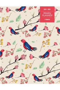 2019 - 2020 - Weekly Planner - 17 Months