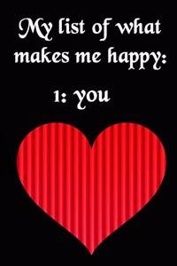 My List of What Makes Me Happy