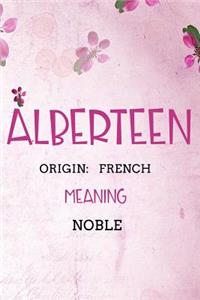 Alberteen French Noble