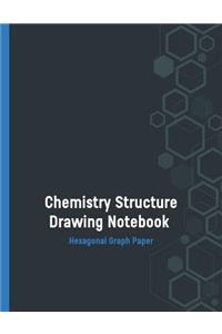 Chemistry Structure Drawing Notebook Hexagonal Graph Paper