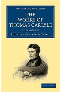 The Works of Thomas Carlyle 30 Volume Set