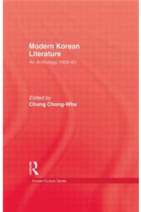 Modern Korean Literature