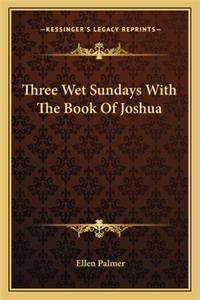 Three Wet Sundays With The Book Of Joshua