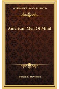 American Men of Mind