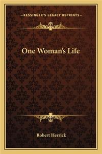 One Woman's Life