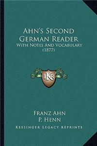 Ahn's Second German Reader