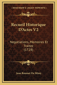 Recueil Historique D'Actes V2