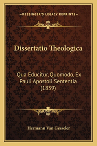 Dissertatio Theologica